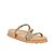 Papete Feminina Tiras Strass  Luiza Barcelos Camel - Imagem 2