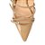 Sapatilha Slingback Tiras Fivelas Ecolux Luiza Barcelos Camel - Imagem 7