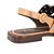 Sapatilha Slingback Metálico Brilhos Tiras Luiza Barcelos Nude - Imagem 5
