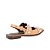 Sapatilha Slingback Metálico Brilhos Tiras Luiza Barcelos Nude - Imagem 3