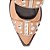 Sapatilha Slingback Metálico Brilhos Tiras Luiza Barcelos Nude - Imagem 7
