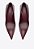 Scarpin Salto Fino Alto Couro Basics Schutz Roxo - Imagem 6