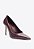 Scarpin Salto Fino Alto Couro Basics Schutz Roxo - Imagem 2