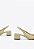 Sapatilha Margot Slingback Salto Bloco Perfuros Verniz Alça Vicenza Off White - Imagem 4