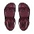 Papete Serena Merlot Tiras Velcro Paula Torres Marsala - Imagem 4