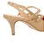 Scarpin Slingback Salto Médio Tiras Fivelas Luiza Barcelos Camel - Imagem 5