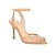 Scarpin Salto Alto Peep Toe Malha Alça Luiza Barcelos Nude - Imagem 2
