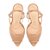 Scarpin Salto Alto Peep Toe Malha Alça Luiza Barcelos Nude - Imagem 7