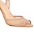 Scarpin Salto Alto Peep Toe Malha Alça Luiza Barcelos Nude - Imagem 4
