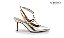 Scarpin Martha Tiras Spikes Fivela Momentos 2 Sécchio Brand - Imagem 1