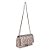 Bolsa Média Metalassê Alça Corrente Metalcolor Logomania Luiza Barcelos Prata - Imagem 4