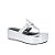 Sandália Flatform Spikes Metalcolor Luiza Barcelos Prata - Imagem 2
