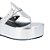 Sandália Flatform Spikes Metalcolor Luiza Barcelos Prata - Imagem 4