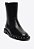 Bota Cano Médio Rocker Couro Schutz Preto - Imagem 2