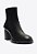 Bota Salto Médio Couro Schutz Preto - Imagem 2