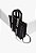 Bolsa Feminina Média Tote Multimaterial Logo Schutz Preto - Imagem 2