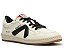 Tênis Feminino Cadarço Couro Bicolor ST-001 Spike Schutz Branco - Imagem 1