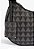Bolsa Feminina Média Couro Triangle Hobo Dupla Alça Schutz Preto - Imagem 5