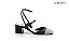 Scarpin Eugênia Bico Quadrado Strass Momentos 2 Specchio Brand - Imagem 2