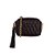 Bolsa Feminina Pequena Couro Metalassê Alça Corrente Luiza Barcelos Coffee - Imagem 1