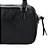 Bolsa Feminina Pequena Couro Verniz Chaveiro Cadarço Luiza Barcelos Preto - Imagem 5