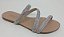 Rasteira Marli Tiras Strass Minimalist Specchio Brand - Imagem 2