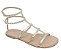 Rasteira Patricia Fivelas Metal Minimalist Specchio Brand - Imagem 2