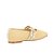 Sapatilha Bico Quadrado Tiras Fivela Palha Luiza Barcelos Off White - Imagem 3
