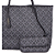 Bolsa Feminina Grande Shopper Couro Logomania Luiza Barcelos Preto - Imagem 6