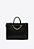 Bolsa Grande Corrente Couro Schutz Preto - Imagem 1