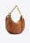 Bolsa Mèdia Alça Corrente Couro Schutz Camel - Imagem 2