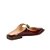 Mule Maxi Fivela Couro Luiza barcelos Marsala - Imagem 3