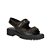 Papete Rebites Velcro Tratorada Luiza Barcelos Preto - Imagem 2