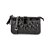 Bolsa Pequena Matelassê Verniz Luiza Barcelos Preto - Imagem 1