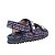 Papete Tweed Rebites Couro Luiza Barcelos Azul Marinho - Imagem 3