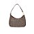 Bolsa Feminina Pequena Couro Alça Mão Strass Luiza Barcelos Coffee - Imagem 3