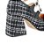 Sapato Salto Alto Mary Jane Tweed Luiza Barcelos Preto - Imagem 5