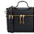Bolsa Pequena Tiracolo Couro Luiza Barcelos Preto - Imagem 5