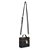 Bolsa Pequena Tiracolo Couro Luiza Barcelos Preto - Imagem 4