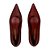 Scarpin Kylie Carmim Couro Paula Torres Vermelho - Imagem 3