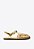 Rasteira Feminina Sophia Croco Fivela Metalcolor Vicenza Dourado - Imagem 1