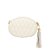 Bolsa Feminina Pequena Couro Redonda Metalassê Luiza Barcelos Off White - Imagem 3