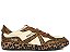 Tênis Feminino Cadarço ST-001 Animal Print Schutz Off White - Imagem 1