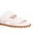 Papete Feminina Tiras Geometrics Cuts Luiza Barcelos Off White - Imagem 4