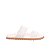 Papete Feminina Tiras Geometrics Cuts Luiza Barcelos Off White - Imagem 1