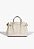 Bolsa Feminina Média Tote Couro Corrente Schutz Branco - Imagem 3