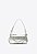 Bolsa Feminina Pequena Shoulder Vick Corrente Vicenza Prata - Imagem 1