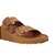 Chinelo Feminino Slide Tiras Fivela Luiza Barcelos Camel - Imagem 4