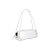 Bolsa Feminina Pequena Baguete Metalizada Luiza Barcelos Prata - Imagem 2