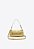 Bolsa Feminina Pequena Shoulder Vick Corrente Vicenza Dourado - Imagem 3